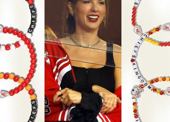 Call it the Taylor Swift effect: Football fans are now buying friendship bracelets by the tens of thousands