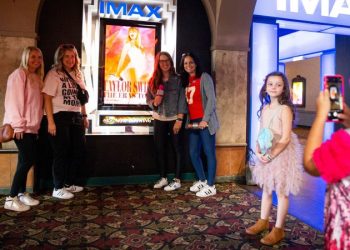 Taylor Swift’s concert movie brought in about $96 million at the box office