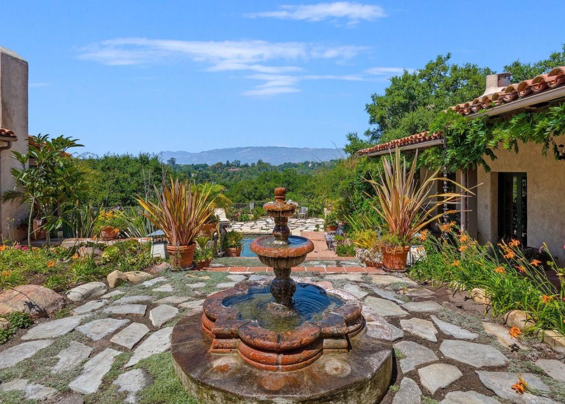 Classic 1925 Hacienda Is The Santa Barbara Dream Home