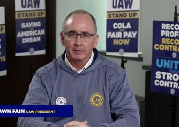 United Auto Workers president to striking workers: ‘There’s more to be won’