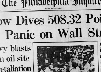 How likely is a 1987-style stock-market crash today? Likelier than you’d think.