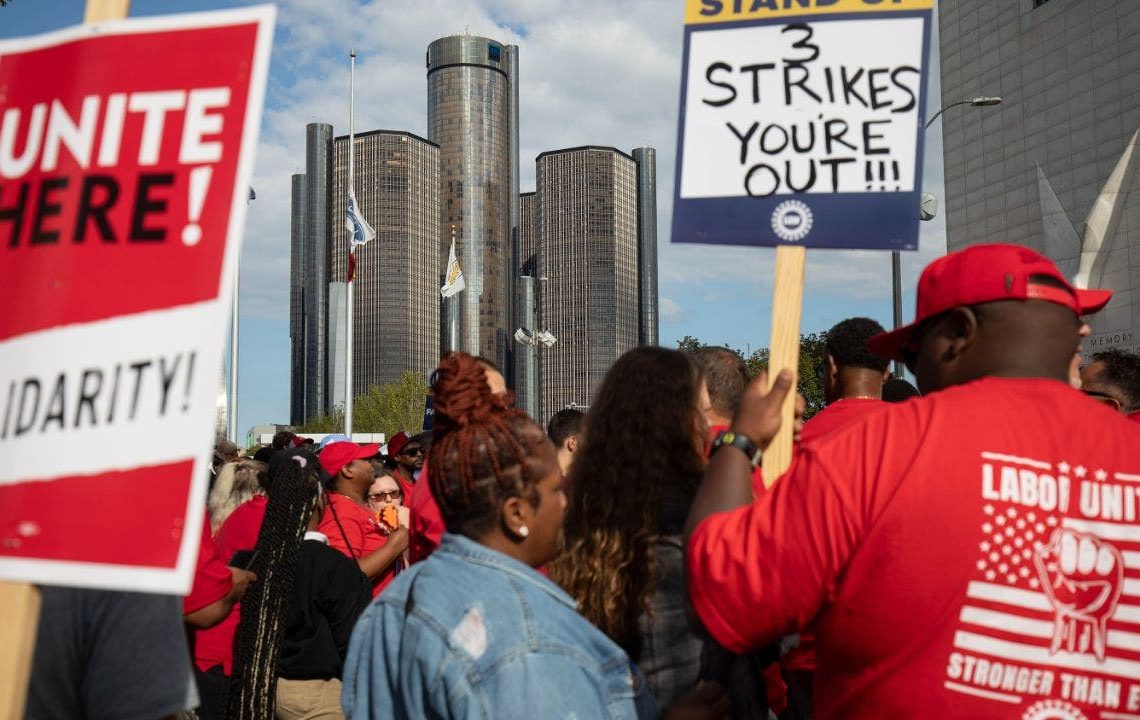 UAW hits GM again, striking at automaker’s largest plant