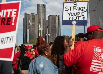 UAW hits GM again, striking at automaker’s largest plant