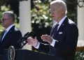 Biden says he’s not worried House Speaker Johnson will try to throw out election results