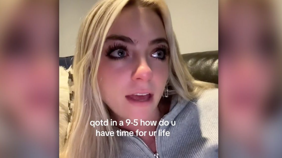 Work, commute, sleep, repeat — this 21-year-old TikToker is ‘so upset’ with the reality of a 9-to-5 job