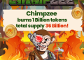 Chimpzee Burns 1 Billion More CHMPZ Tokens, New Raise Goal Announced
