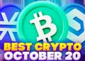 Best Crypto to Buy Now October 20 – Stacks, eCash, Bitcoin Cash