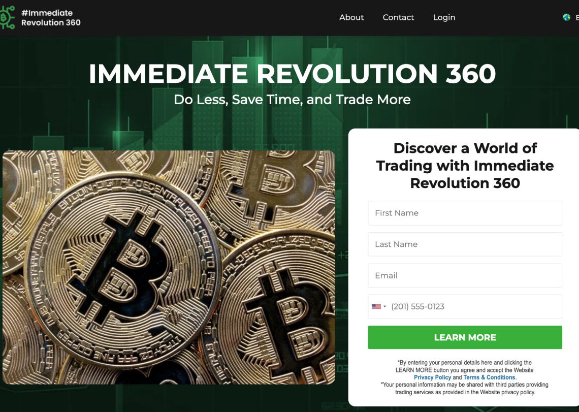 Immediate Revolution 360 Review – Scam Or Legitimate Trading Software