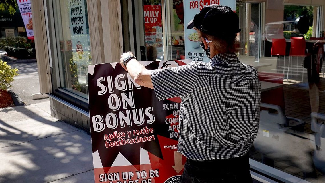 Jobs report shows 150,000 new jobs in October. Labor market cools.