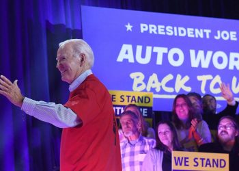 Biden says UAW’s deal with automakers proves Trump is wrong about EVs