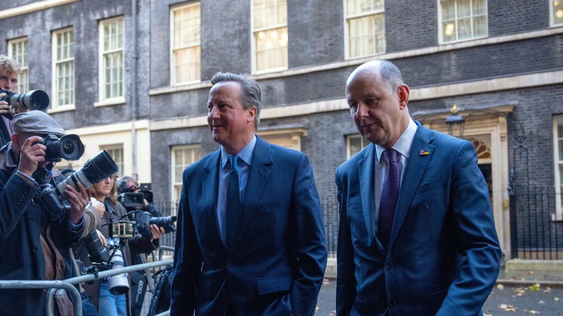 David Cameron’s return brings his role for fallen Greensill back to the fore