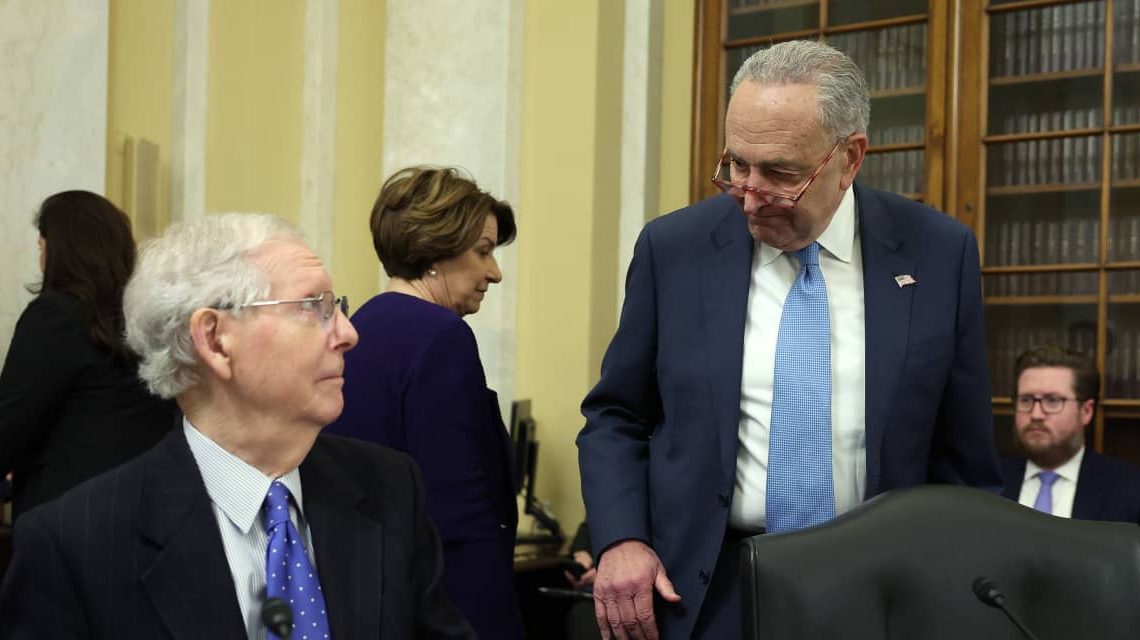 Senate could pass bill to avert government shutdown ‘as soon as today,’ Schumer says