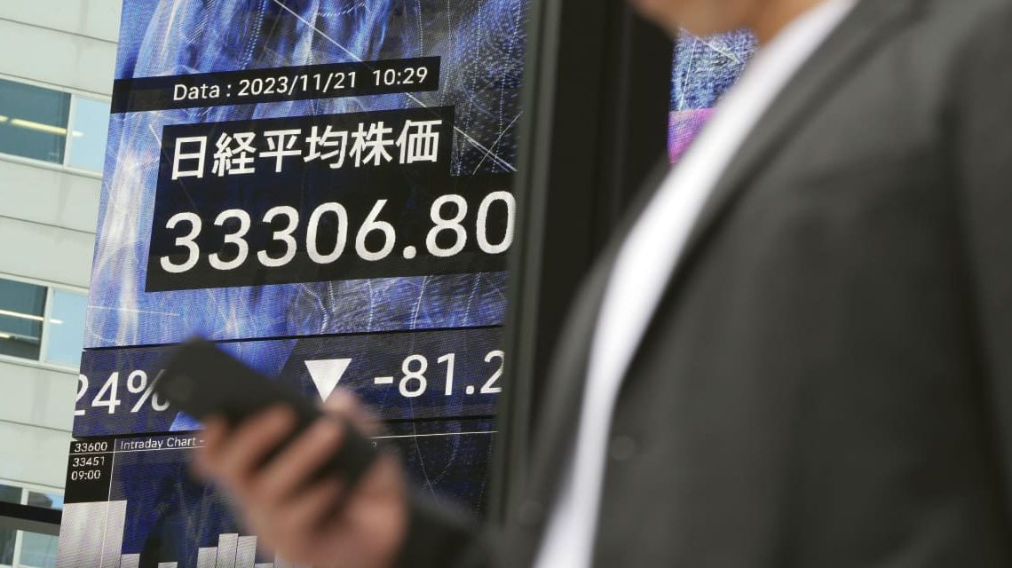 Asian markets mostly higher as China moves to provide low-cost financing to developers