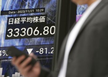 Asian markets mostly higher as China moves to provide low-cost financing to developers