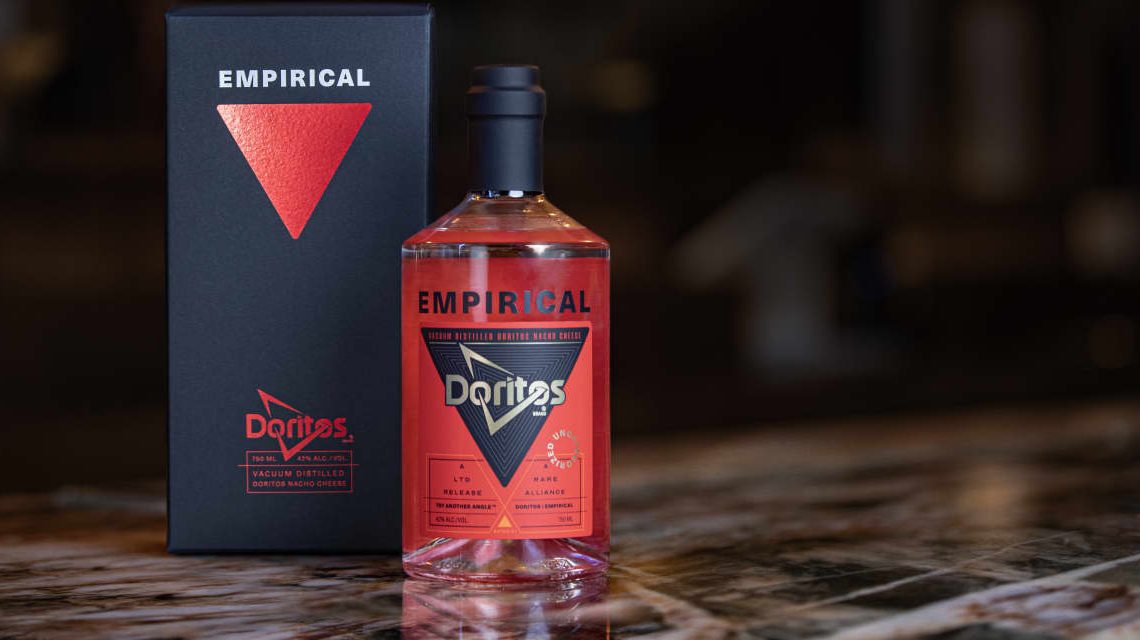 Doritos-flavored liquor goes on sale today — and the boozy bottle is likely to sell out