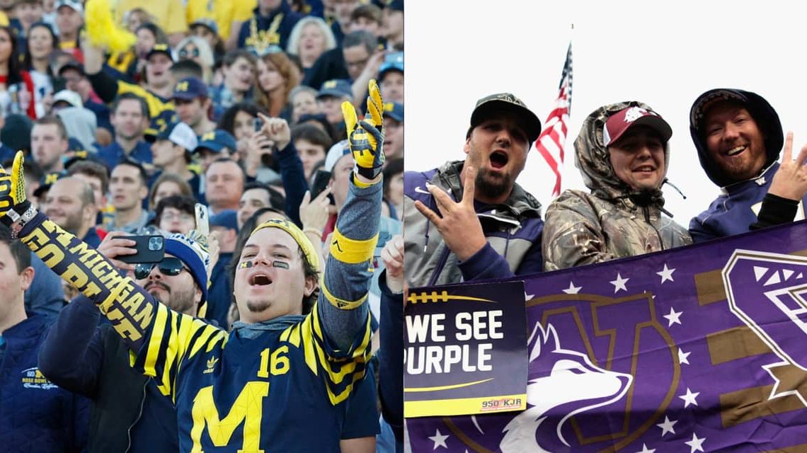 State schools like Michigan and Washington dominate more than the football field