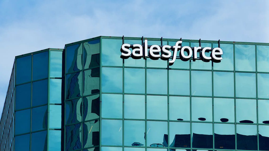 Salesforce’s stock led the Dow last year. Why more gains could be in store.