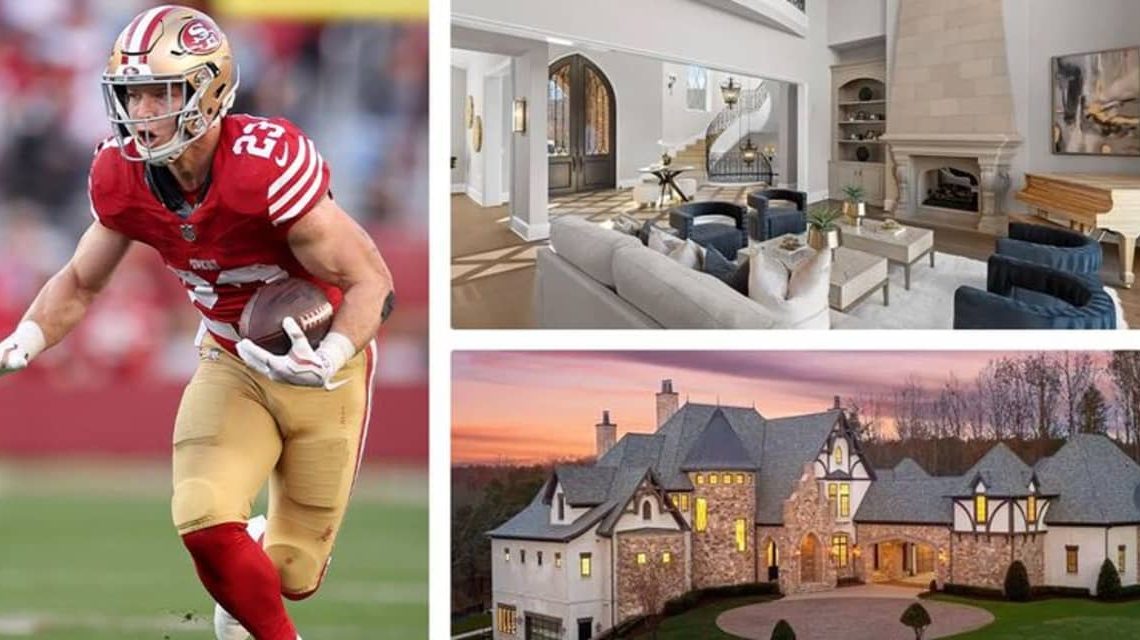 49ers star Christian McCaffrey hopes to hand off his perk-packed North Carolina chateau for $12.5 million