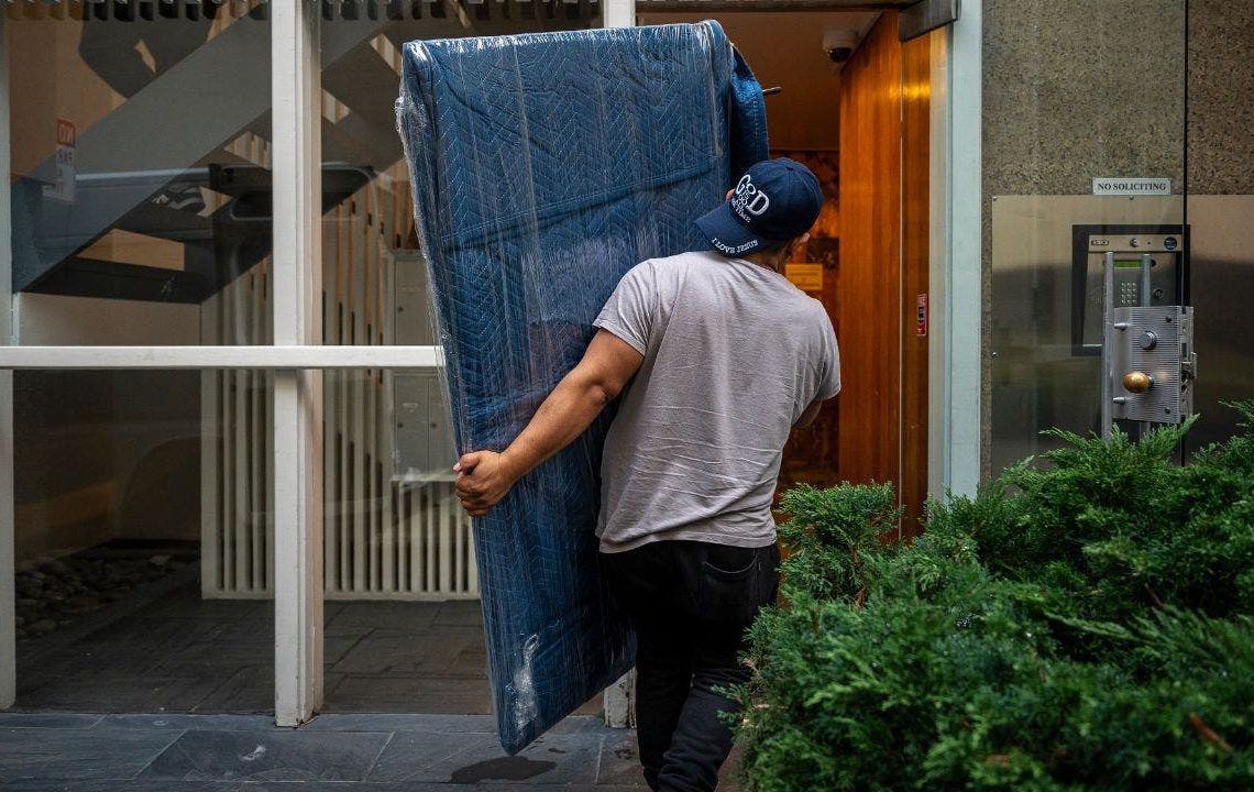 Americans staying put: Percentage that moved in 2023 hit a record low