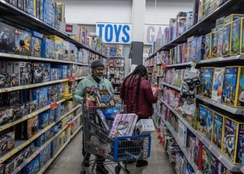 Consumers are stressed. It could be showing in how we bought toys in 2023