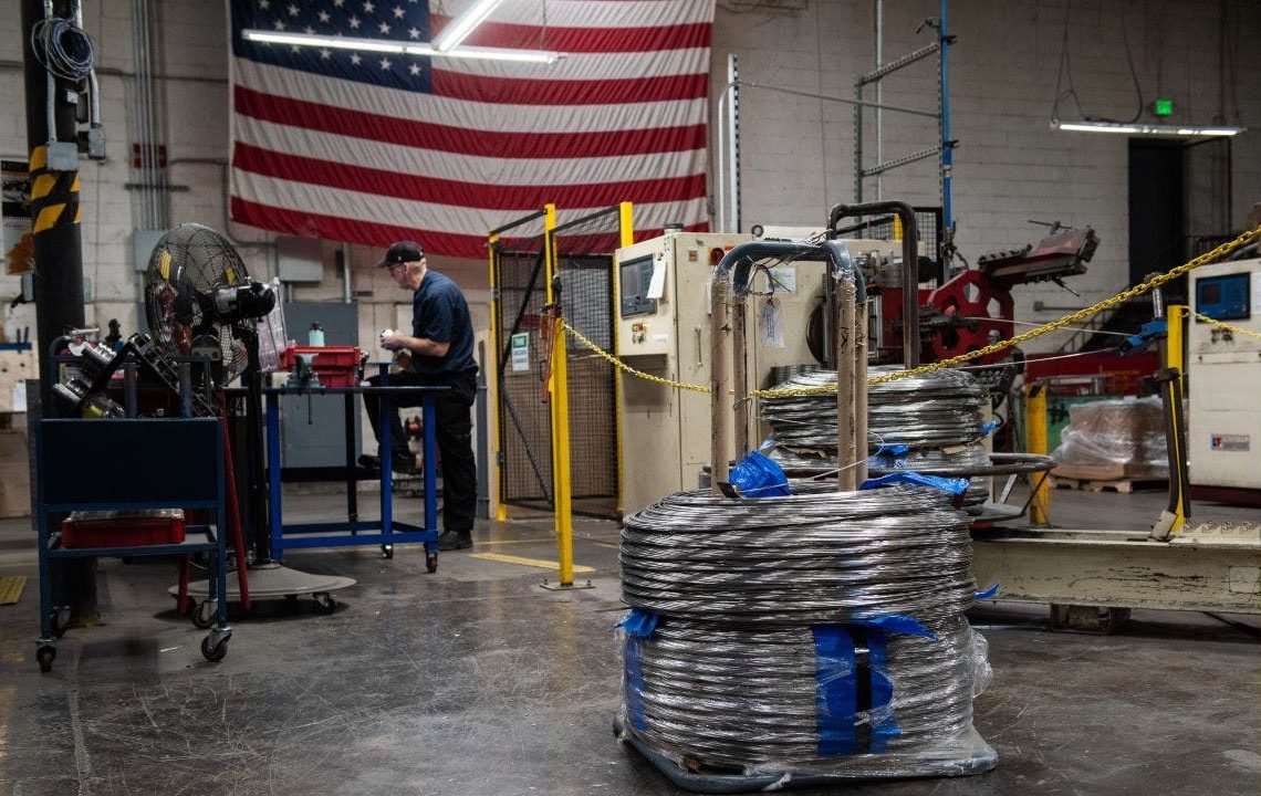 US has a shortage of manufacturing workers and it threatens global competitiveness