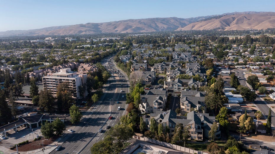 a street in Fremont California