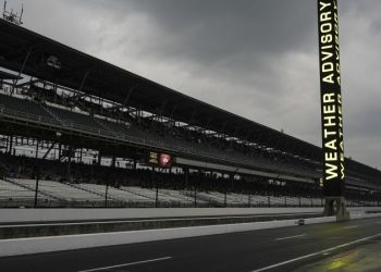NBC briefly lost signal during Indy 500 pre-race coverage because of severe weather