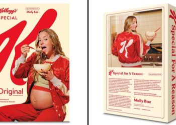 In a first, Special K features pregnant woman on cereal box