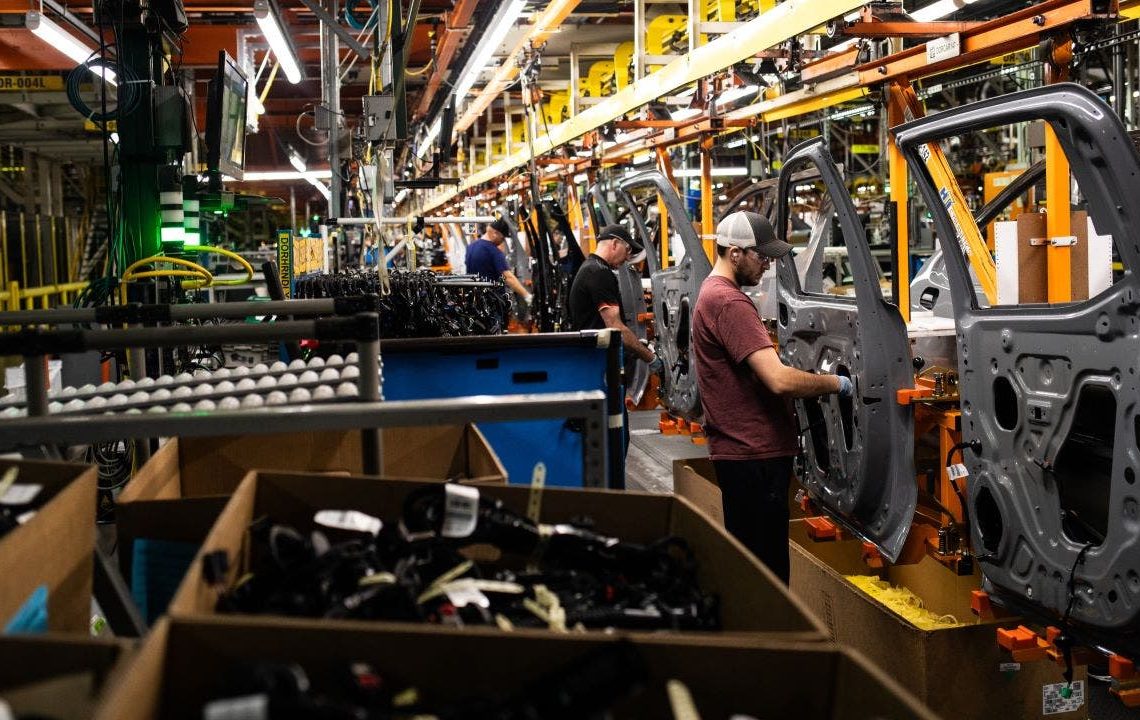 Which industries hired the most workers in August?