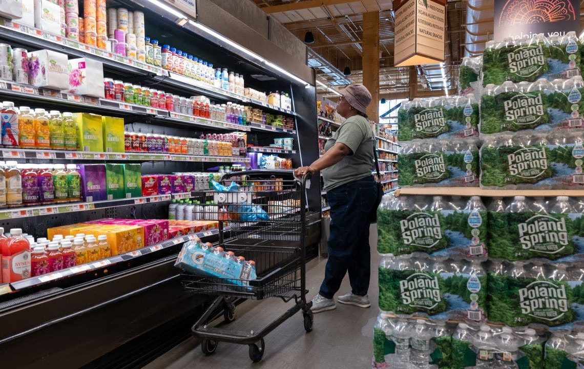 What food items saw the largest price hikes and declines in September?