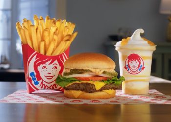 Wendy’s is celebrating SpongeBob’s 25th birthday with a Krabby Patty meal