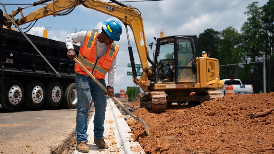 Construction worker in North Carolina