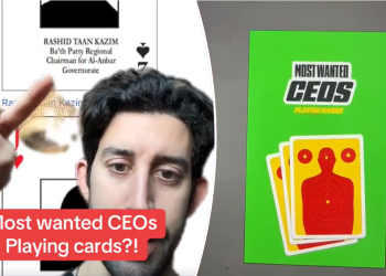 Socialist fashion brand to launch 'most-wanted CEOs' playing cards in wake of Brian Thompson murder