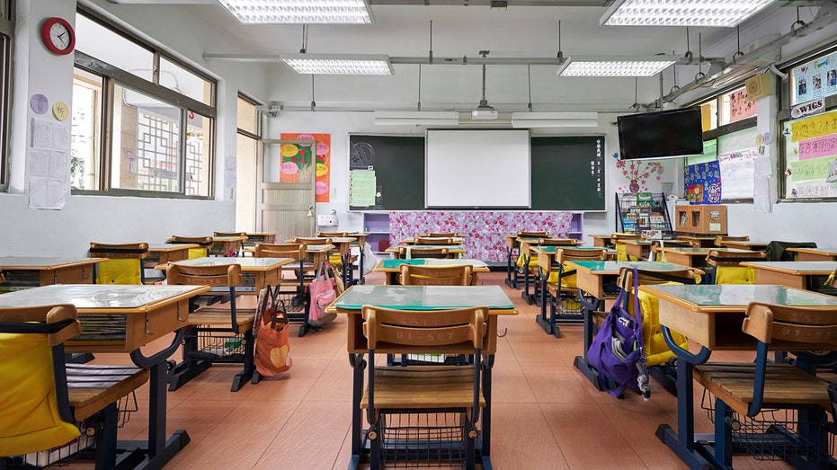 Empty classroom