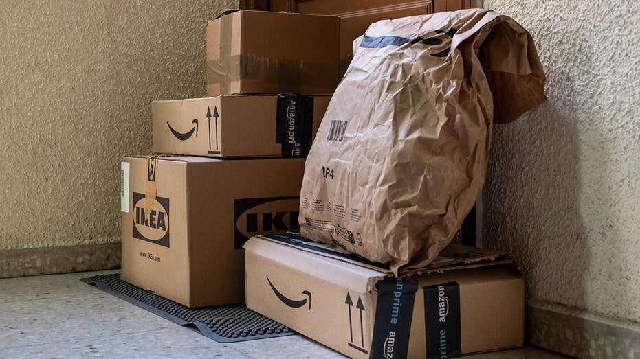 Packages from Amazon