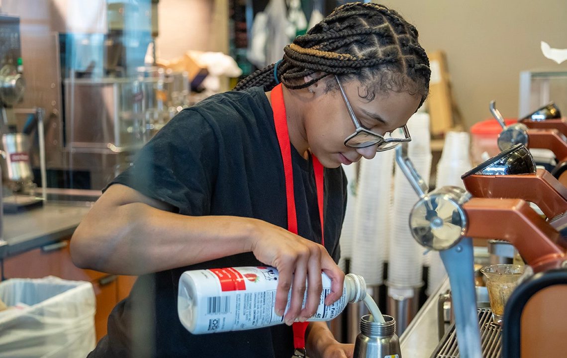 Starbucks CEO sets new time goal for baristas making your order