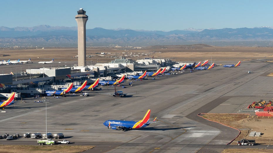 Southwest planes in Denver