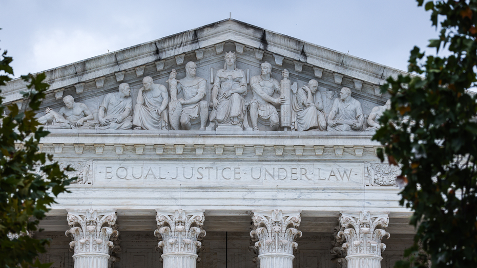 The facade of the U.S. Supreme Court in Washington.