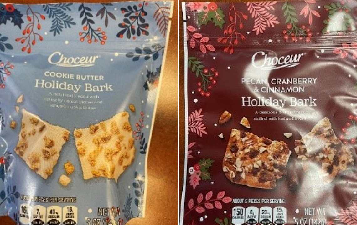 Holiday barks sold at Aldi recalled over potential undeclared pecans, wheat: FDA