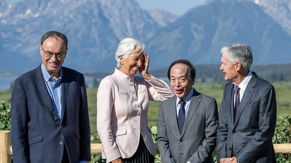 Central bank leaders at Jackson hole