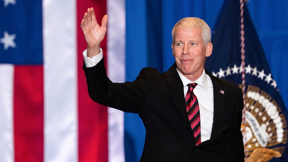 Energy Secretary Chris Wright on stage