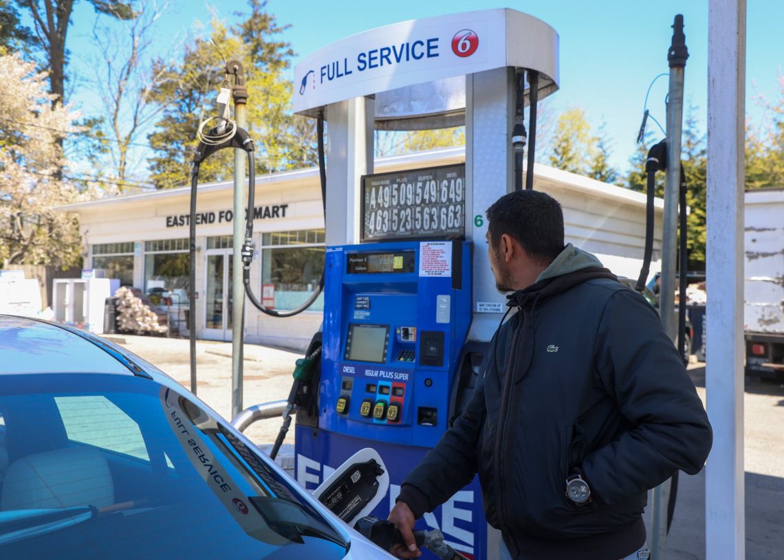 Gas prices surge past $4.50 nationally as Iran tensions pressure drivers