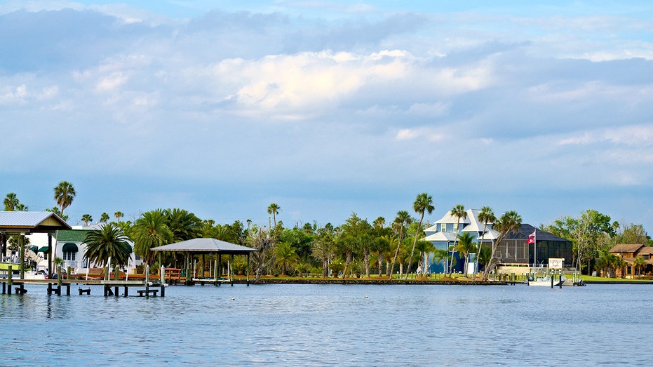 Water in Homosassa, Florida.