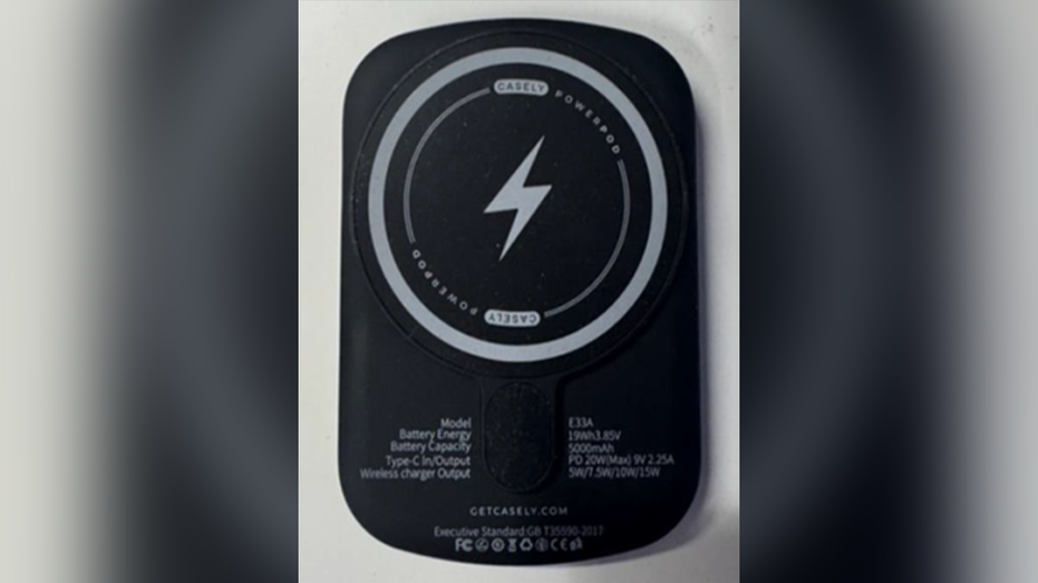 Recalled power bank